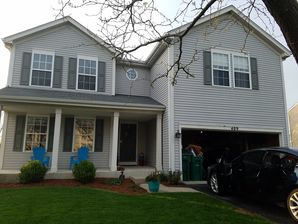 Before & After Exterior House Painting in Lake Villa, IL (1)