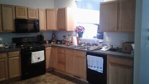 Before & After Kitchen Cabinet Painting in Waukegan, IL (1)