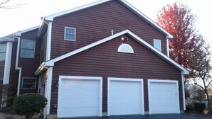 Before & After Green Oaks Cedar Siding Exterior painting in Waukegan, IL (2)