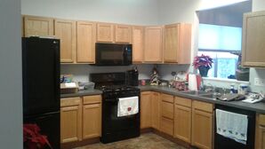 Before & After Kitchen Cabinet Painting in Waukegan, IL (2)