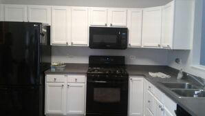 Before & After Kitchen Cabinet Painting in Waukegan, IL (4)