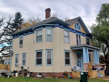 Before & After Exterior House Painting in Zion , IL (1)