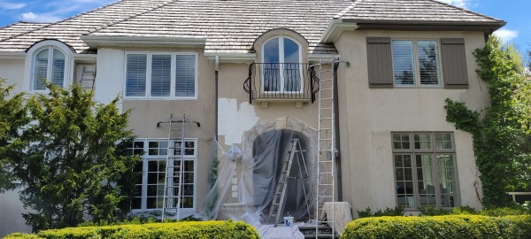 Limewashing & Exterior Painting in Libertyville, IL (1)