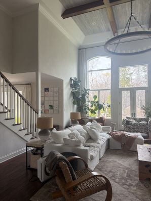 Limewashing interior walls in Lake Forest, IL (2)