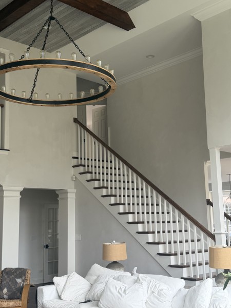 Limewashing interior walls in Lake Forest, IL (5)