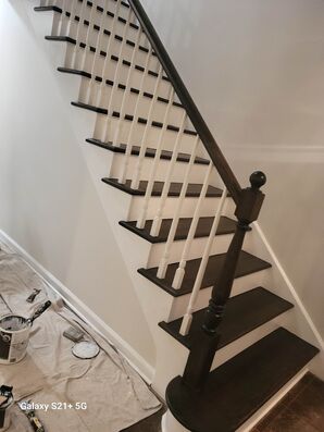 Interior Painting of Stairs in Buffalo Grove, IL (3)