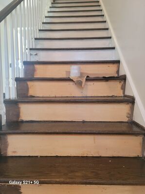 Interior Painting of Stairs in Buffalo Grove, IL (1)